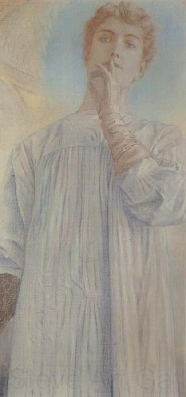 Fernand Khnopff On Silence